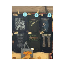 Morrissey World Tour 2026 T Shirt Reprint picture