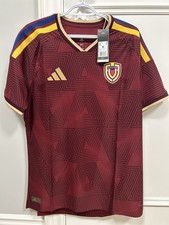 NWT Venezuela Adidas 2026 Home Soccer Football KB7465 Authentic Jersey Men L picture