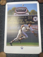 Brooks Robinson Lithograph by Bill Purdom Baltimore Orioles AP /70 picture