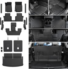 Floor Mats for 2021-2025 Jeep Grand Cherokee L (6-Seater w/o 2nd Row Center A... picture