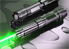 Aluminum Adjustable Focus 520nm Green Handheld Flashlight Visible Beam US picture