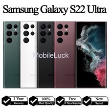 New Samsung Galaxy S22 Ultra 5G 128GB/ 256GB SM-S908U Factory Unlocked GSM CDMA picture