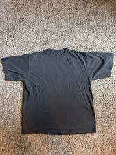 Vintage Solid Black Short Sleeve T-Shirt picture