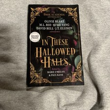 In These Hallowed Halls ARC By Olivie Blake M.L. Rio Titan picture