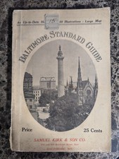 Baltimore Standard Guide 1910 Samuel Kirk & Son Maryland MD picture