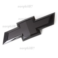 New Front Gloss Black Bowtie Emblem fit 2021-2025 Suburban Tahoe Colorado OEM picture