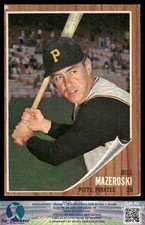 1962 Topps #353 Bill Mazeroski 6.2N picture