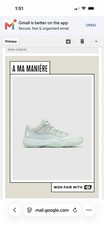 Nike JAÌDE X Air Jordan 11 Low IW1882-300 Green M Size 12 Look A Ma Exclusive picture