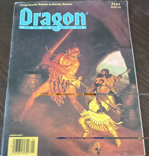Dragon Magazine #141 Jan 1989 TSR AD&D Fantasy Humanoids Roleplaying Illustrated picture