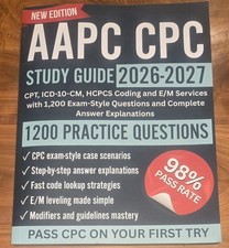 AAPC CPC Study Guide 2026-2027: CPT, ICD-10-CM, HCPCS Coding & E/M Services Mint picture