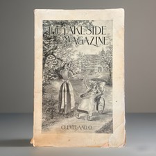 Antique 1895 Lakeside Magazine Cleveland Ohio Chautauqua Northern Steamship  picture
