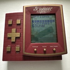Hasbro Scrabble Express Electronic Handheld Game Great Condition 🥩 Working picture