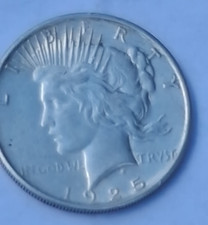 1925 S United States PEACE DOLLAR One $1 USA 90% SILVER Coin picture