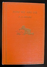 Now We Are Six by A. A. Milne, Vintage 1927 edition picture