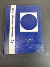 1973 USS Constellation CVA-64 WESTPAC Cruise Book Vietnam US Navy Air Craft picture