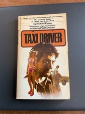 1976 Taxi Driver Movie Tie-in Paperback Promo Copy ? From Publicist  Sid Zins picture