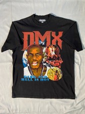 *USED* New Age Vintage DMX “Dark and Hell is Hot” Oversized Tee Size XL  picture