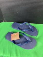 Havaianas Unisex Cushioned Footbed  Flip Flop Size 7/8 W - 6/7 M Navy picture