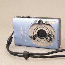 Canon PowerShot SD1100 IS Digital ELPH 8MP Blue Tested No Battery picture