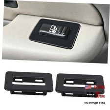 2PCS Rear Power Window Switch for Silverado for Escalade 2000-2002（2PCS Black) picture
