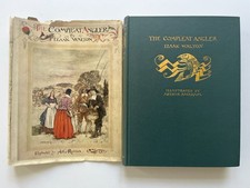 THE COMPLEAT ANGLER ~ Izaak Walton, Arthur Rackham, 1931 Harapp London hardcover picture