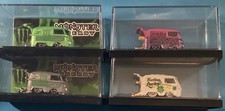 Hot Wheels CS Customs Kool Kombi Lot Of 4, Monster Energy, Feeling Lucky, Signed picture