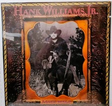 Hank Williams Jr. – Lone Wolf Sealed Vinyl  Folk, Country 1990 Specialty Pressin picture