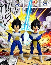 DDG-04 custom 1/12 shf 24000 vegeta 2.0 Black Hair Head Sculpture kit No Figure picture