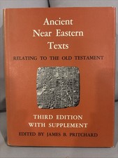Ancient Near Eastern Texts Relating To The Old Testament 3rd Ed With Supplement picture