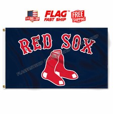 Boston Red Sox Flag 3x5 FT Banner Logo Grommets Fast  US Seller picture