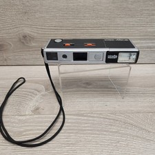 Vintage Minolta Pocket Autopak 450E 110 Film Camera Built In Flash Works Strap picture