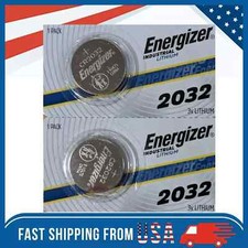LOT 2-100 ENERGIZER 3V LITHIUM BATTERY CR2032 2032 BR2032 DL2032 Button Cell picture