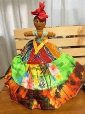 Caribbean Aruba Topy Turvy Souvenir Doll picture
