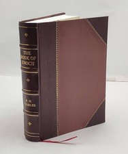 The book of Enoch, or 1 Enoch 1912 by R. H. Charles  [Leather Crafted] picture
