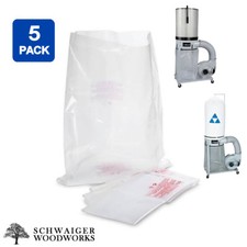 (5) Plastic Dust Collector Lower Bags for Delta model# 50-850 & 50-850A, 50-364  picture