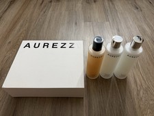 Aurezzi 24K Gold Particles Menthol & Silver Peppermint 220ml Mouthwash Set Of 3 picture