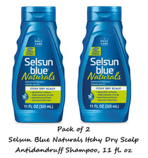 Selsun Blue Naturals Itchy Dry Scalp Antidandruff Shampoo, 11 fl. oz (2 Pack) picture