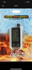 Crimestopper SPLCD 52 2-Way Paging Replacement FM LCD Remote FOB for SP502 NEW picture