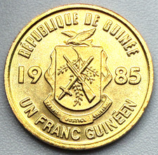 Guinea / 1 Franc / 1985 / Unc. / KM#56 / (03-1507) picture