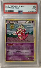 2010 Pokemon HGSS Slowking Holo #12 PSA 9 Mint picture