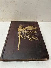 1895 History of the Civil War Frank Leslie First Edition Folio Rev Eschmann picture
