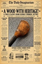 Antique Hickory Shaft George Cribben, Hythe — Fancy Face Scarce-Neck Wood picture