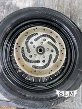 Harley Softail Front Wheel 16 Black Laced Rotor 44196-00 2000-2014 picture