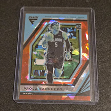 Panini 2022-23 Flux Rookies Paolo Banchero Red Cracked Ice Prizm #237 RC picture