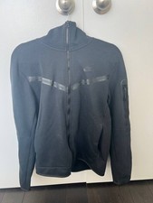 Nike Sportswear Tech Fleece Men's M Size Full Zip Hoodie - Black (CU4489-010) picture