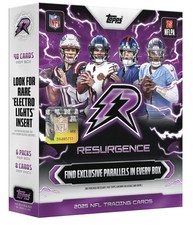 2025 TOPPS RESURGENCE FOOTBALL MEGA BOX (48 Cards) NFL Brand New Sealed picture