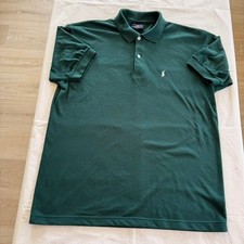 Polo Sport Polo Shirt Mens XL Green Good Vintage Embroidered Pony Cotton picture