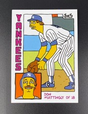 Don Mattingly 1984 Rookie Art Card baseball card artwork Thick Card Stock picture