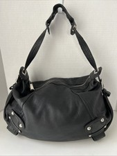 PELLE Studio Genuine Leather Shoulder Back Purse Color Black picture