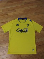 Cadiz CF Errea 2013/14 Yellow Home Soccer Jersey Men's Size M picture